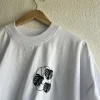 Embroidery 3Leafs Monstera - Organic Oversize Shirt