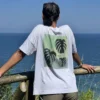 Logo - 3leafs Monstera Oversized Shirt