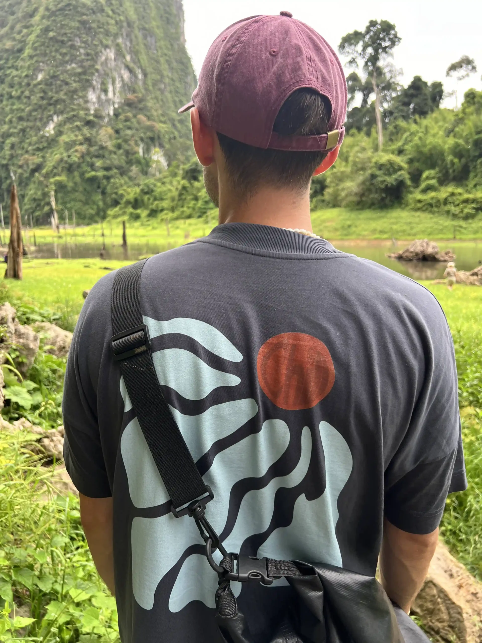 Sun+Waves Oversized Organic Shirt