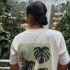 Logo - 3leafs Monstera Oversized Shirt