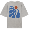 Logo - White Sun+Waves Oversized Shirt
