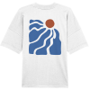 Logo - White Sun+Waves Oversized Shirt