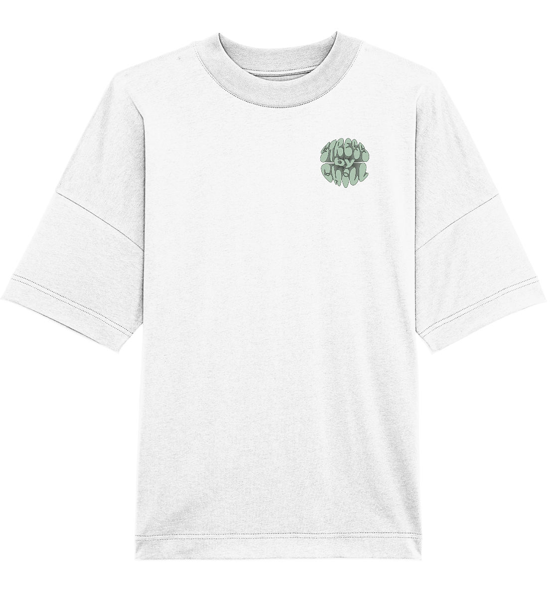 StressByChill 3D Logo - Oversized Shirt