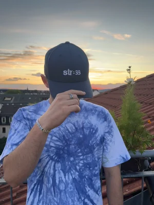 Stress - Curved Baseball Cap