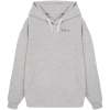 Stress Palm Two Tone Embroidery Hooide - Organic Oversize Hoodie (Stick)