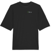Basic Stress Palm Shirt - Two Tone Embroidery - Organic Oversize Shirt (Stick)